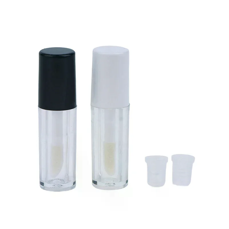 1/5 Pcs 1.2g Empty Gloss Tube Diy Plastic Portable Liquid Lipstick Container Mini Lip Gloss Tube