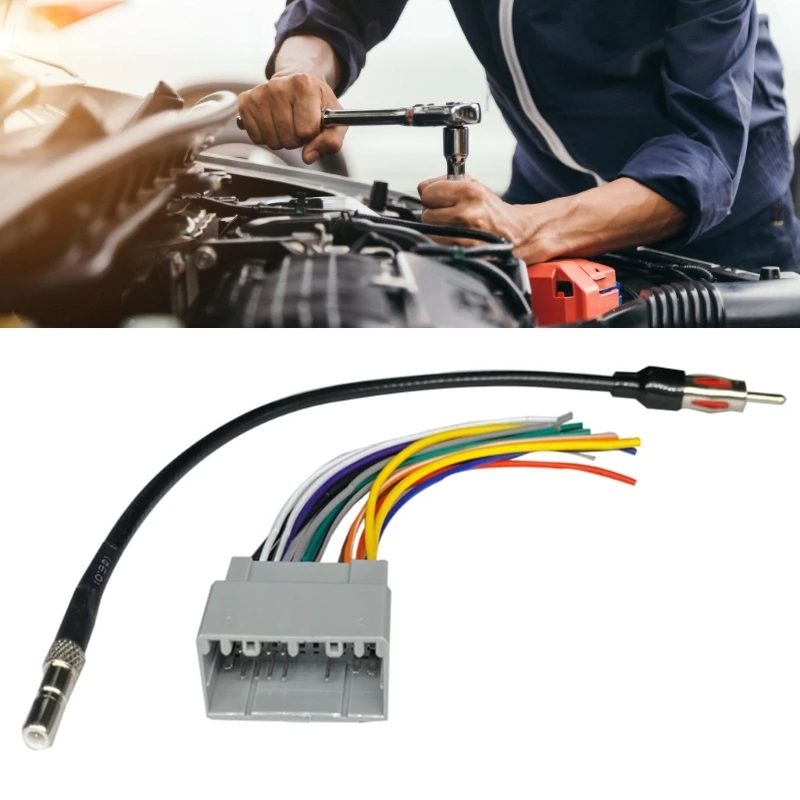 Dashboard Seamless Music Player Integration Installation Wire Harness for Upgrading Sound Easy Installation No Splicing