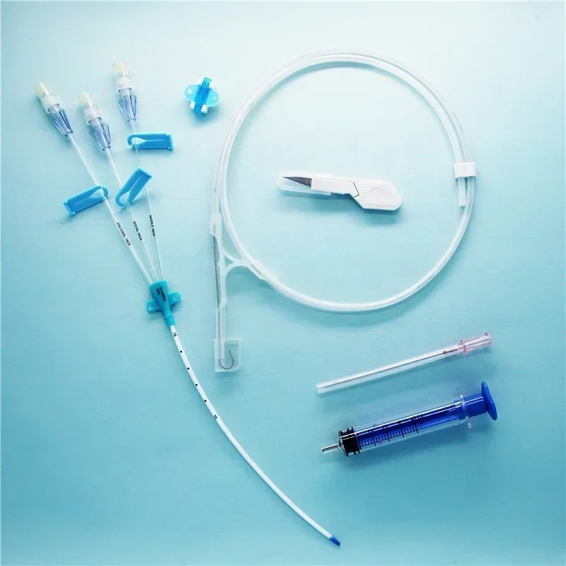 Tianck Medical factory direct hospital disposable CVC sterile central venous catheter kit