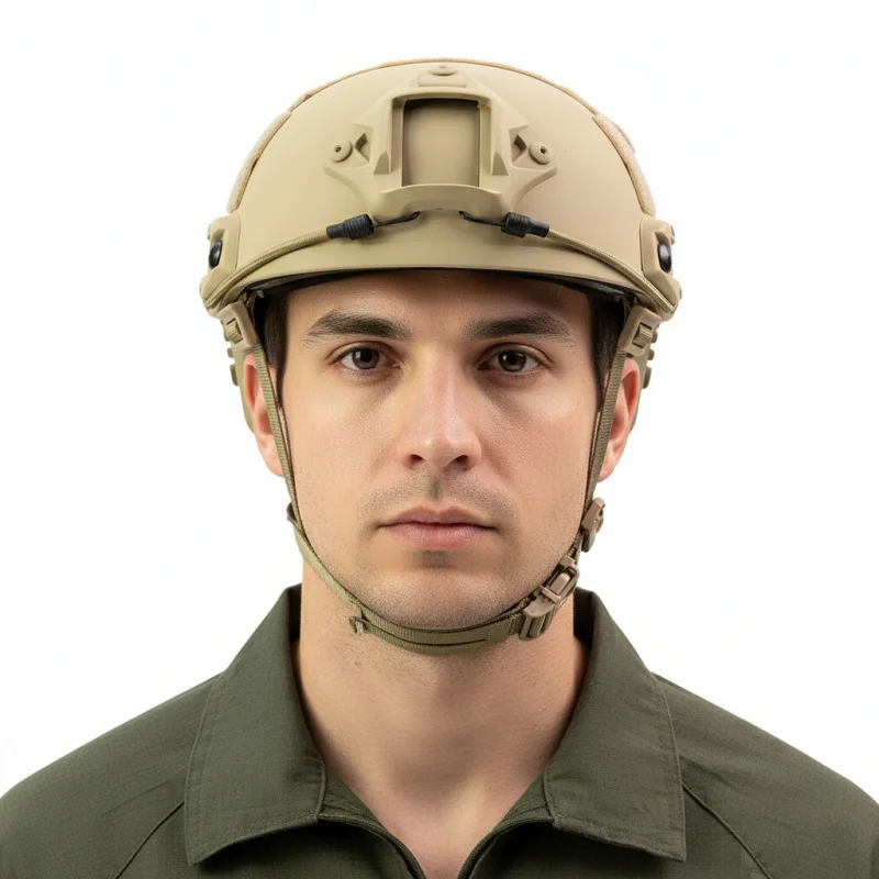 

FAST Тактический шлем ABS Взрывозащищенная регулируемая ручка Подвеска Спорт на открытом воздухе Военный вентилятор CS Полевое снаряжение