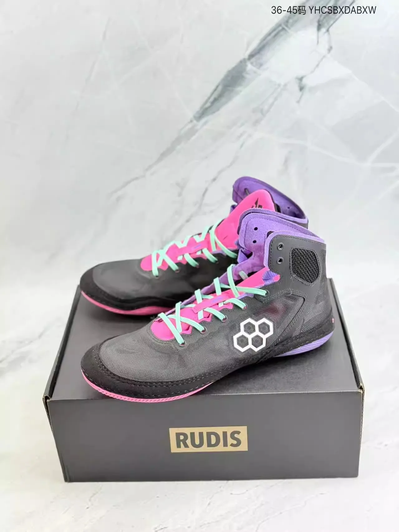 

New Wrestling Boots | Couple's Designer Boxing Shoes | Plus-Size Fitness Training Shoes | Unisex | Breathable Combat Shoes