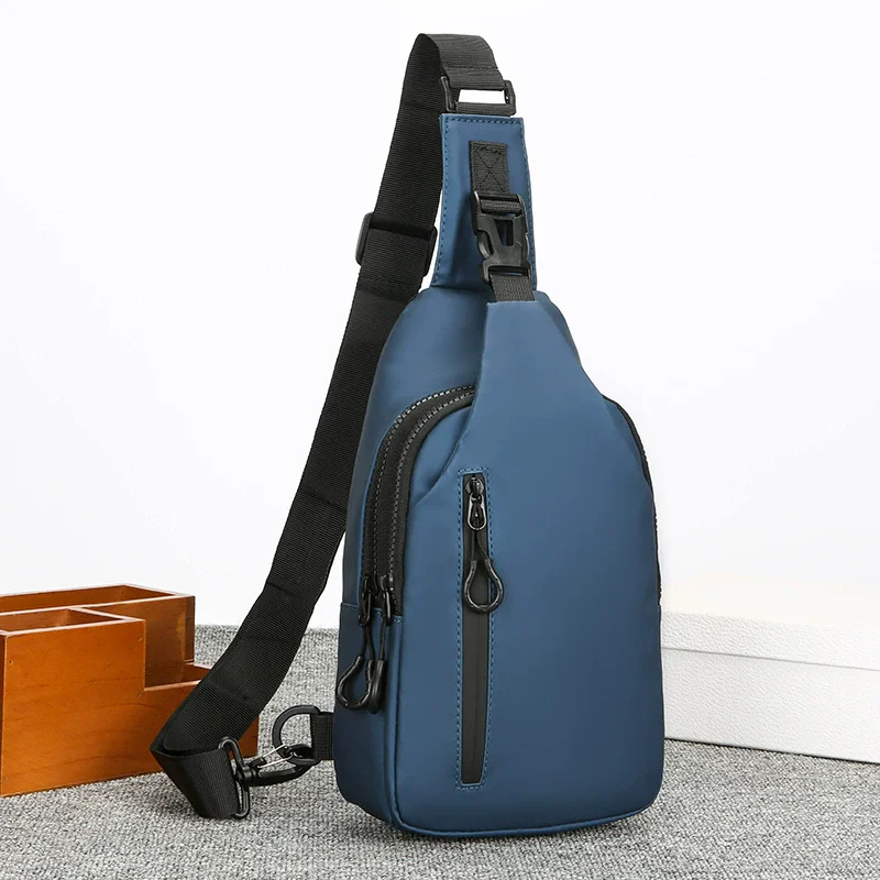 Shoulder Bag For Men Waterproof USB Male Crossbody Bag Anti-Theft Short Travel Messenger Chest Sling Fashion Designer Chest Bag