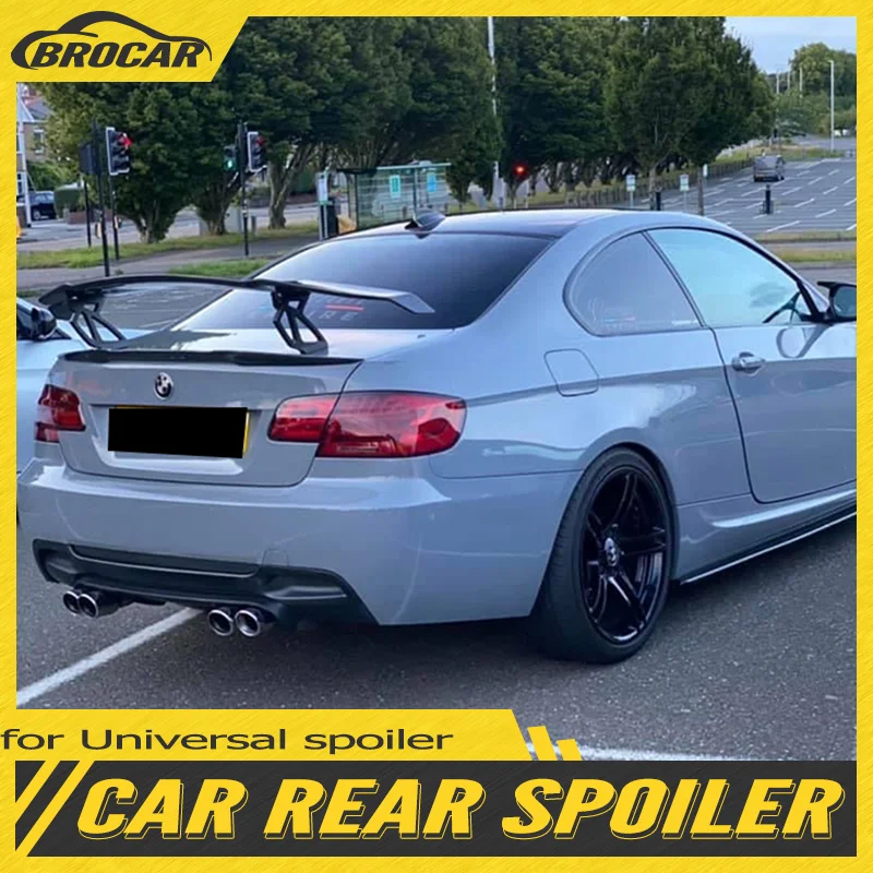 For BMW F80 M3 E92 E46 F82 M4 M5 M6 F22 F30 F32 F33 F36 G20 G30 2014 to 2022 GTS-V Style ABS Material Luggage Lip Spoiler