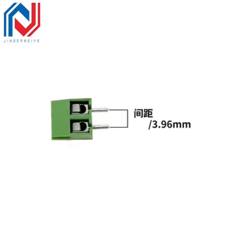 10Pcs KF396-3.96mm-2/3Pin Spliceable PCB Screw Terminal Blocks Wire Connector Pitch 3.96mm Pluggable Plug-in PCB Terminals