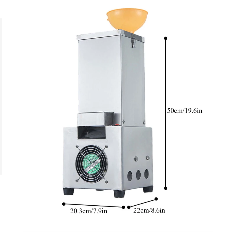 110V / 220V Electric Garlic Peeling Machine Commercial Stainless Steel Peeling Machine Food Processing Machine view 2