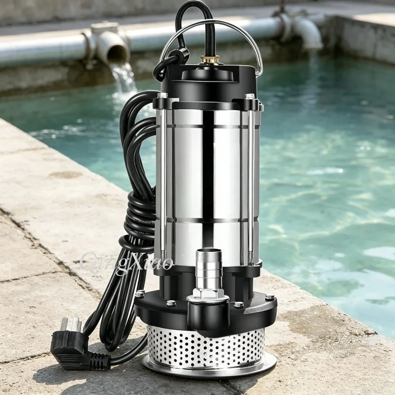 Multiscenario Robust Stainless Steel Submersible Sewage Pump High Lift Suitable For Multifunctional Sewage Transfer Working Use