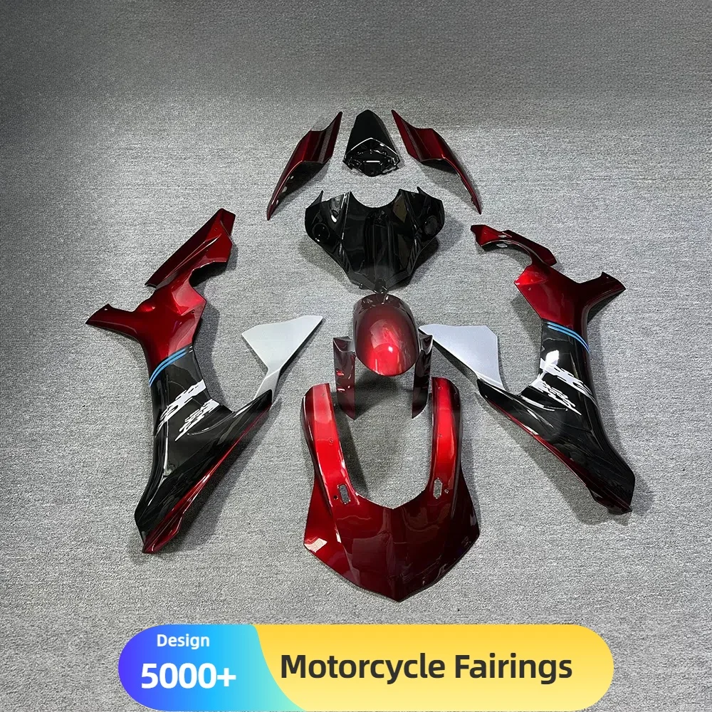 لياماها R1 2015-2019 مخصص الطلاء جاهز الهدايا المجمعة رئيس النهاية ABS البلاستيك حقن مصبوب سطح أملس لتصميم DIY #1