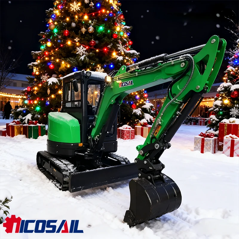 حفارة مجنزرة مدمجة محرك كوبوتا حفارة زراعية صغيرة 3.5 طن CE EPA حفارة صغيرة