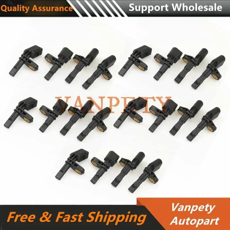 

20 шт./5 комплектов, новый датчик скорости ABS WHT 003856 WHT 003857 WHT 003858 WHT 003859 Для A3 S3 Q3 TT Passat B6 B7 Golf MK5 MK6 Eos Tiguan