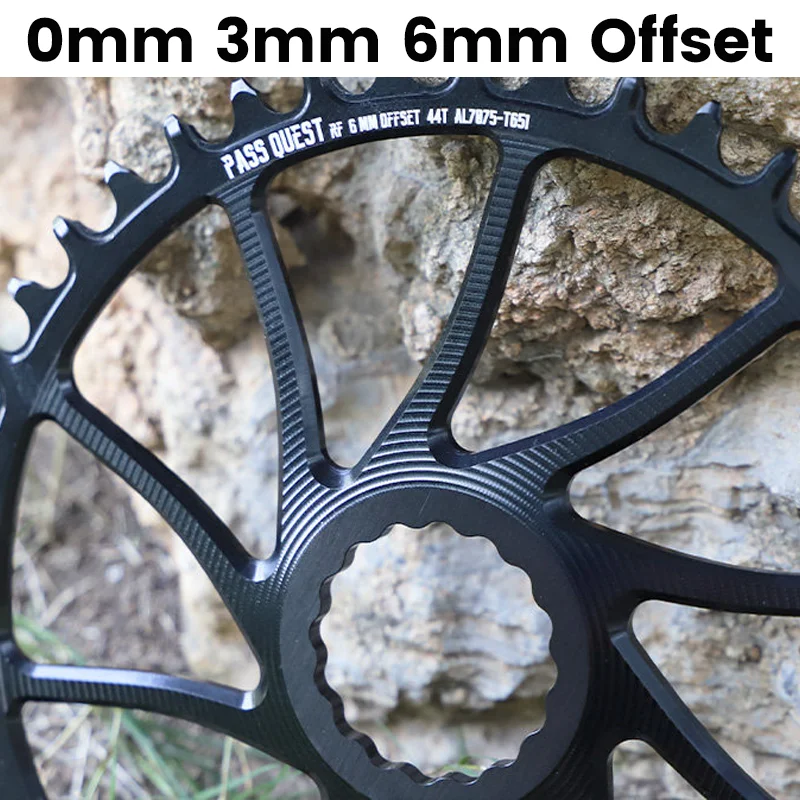 

For Raceface Chainring Cinch Chainring 30t 32 34t 36 38t 40t 42 44t 46 48t Plate Bicycle Single Chainring 0mm 6mm 3mm Offset