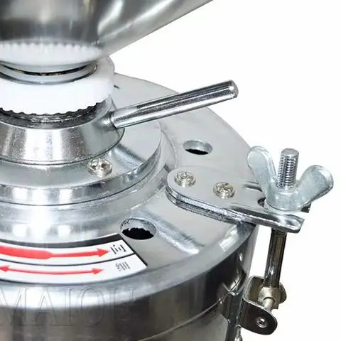 Automatic Sesame Butter Maker 30kg/H Electric 220V 1500W Peanut Paste Miller Nuts Grinder Machine