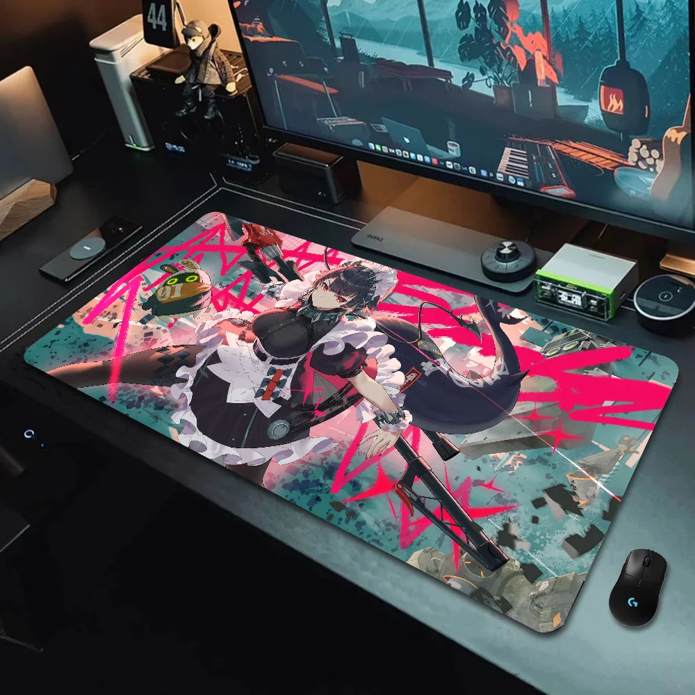 Game Zenless Zone Zero Ellen Joe Mousepad Large Gaming Mouse Pad LockEdge Thickened Computer Keyboard Table Desk Mat