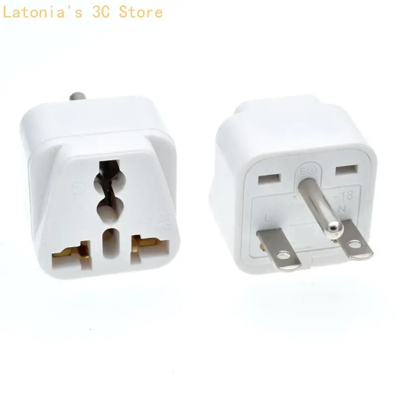 Mixed-Slot Entry Face Power Coupler with 6-15P Male End, 15A 250V Current Transfer Unit for Home and Travel Use X3UB