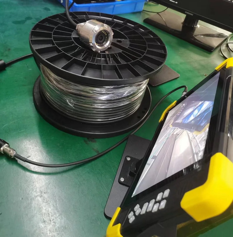 

100 м длинный кабель 2 МП IP68 Водонепроницаемая камера Профессиональная система видеонаблюдения для глубоководной съемки