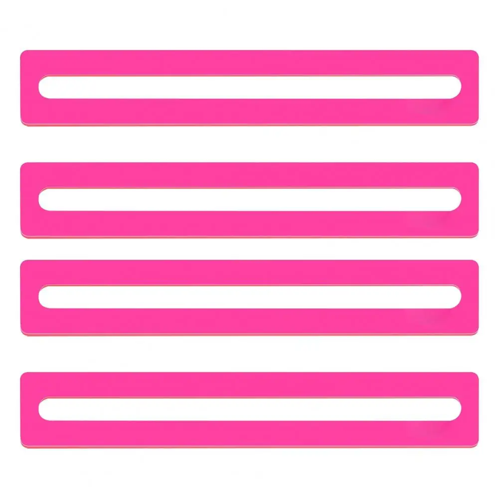 아크릴 마작 도구 마작 라인 파인더 반투명 눈금자 밝은 규칙 리더 세트 마 애호가를 위한 전략 가이드