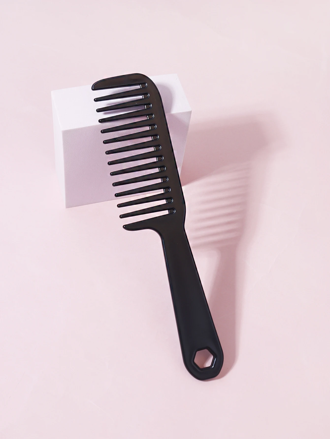 مجموعة مشط 1/2 قطعة، مشط ذو أسنان واسعة، مشط دش، مناسب للشعر الجاف والرطب، خاص للشعر المستعار الحقيقي