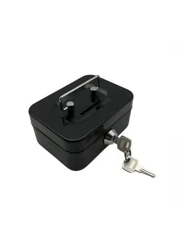New creative portable piggy bank storage box small size with key storage box coin box with lock piggy bank