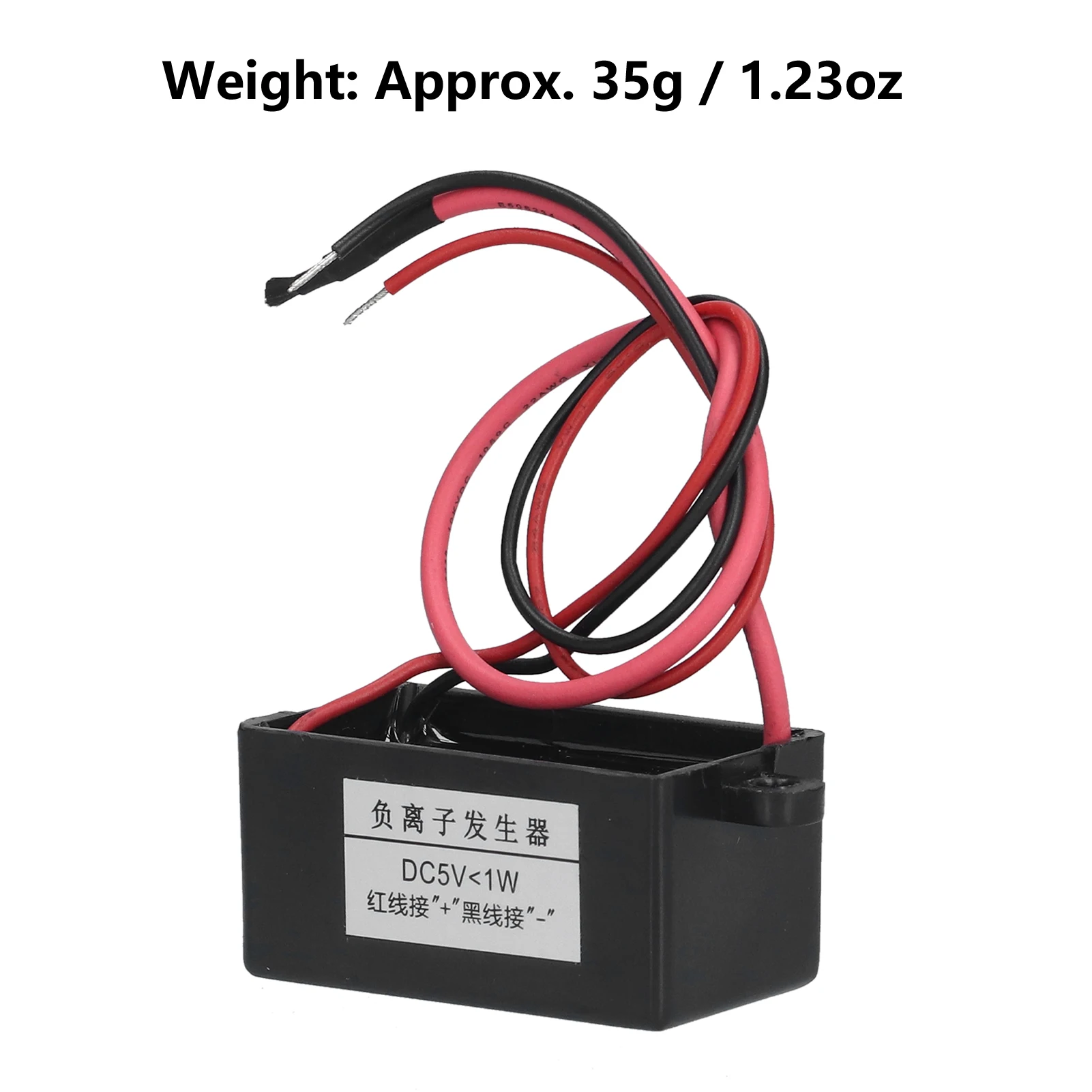 Ion Generator  Generator Mini Air Purifier Black Ionizer Generator Module for Water Dispenser DC5V Ionizer Module