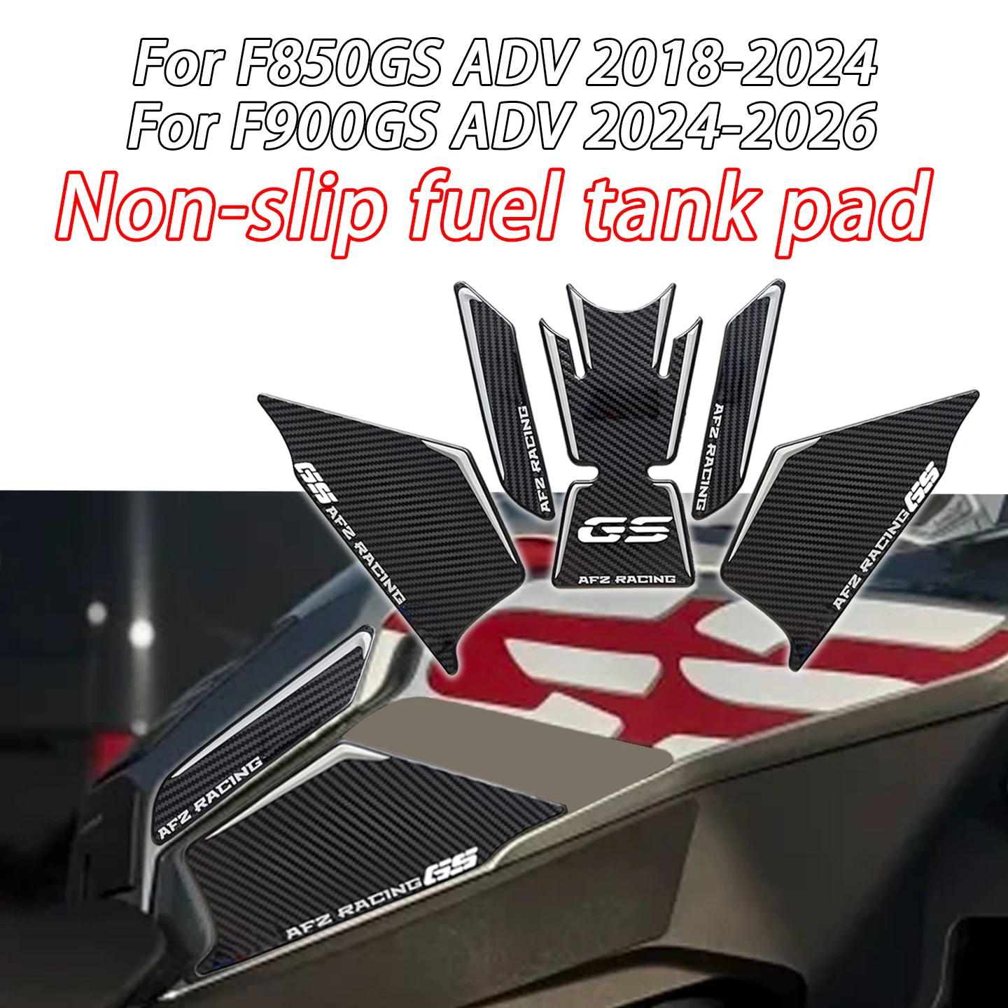 

For F 850 GS Adventure F850GS ADV F850GSADV GSADV 2018-2024 Motorcycle Stickers Tank Protector Pad Knee Pads Tank pad Side Grips