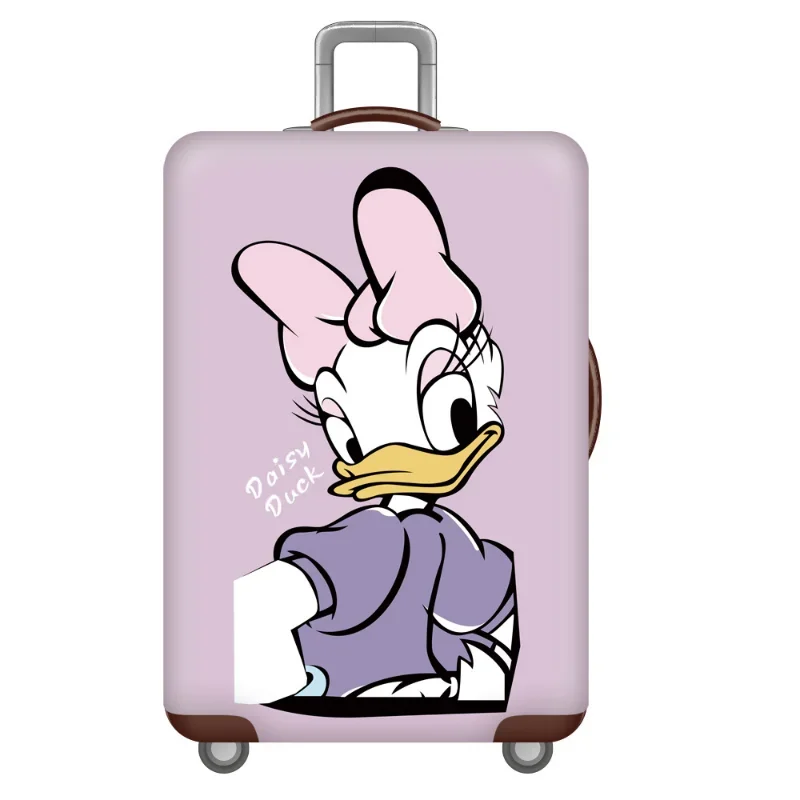 Disney Mickey Minnie Cartoon Luggage Protective Cover Travel Accessories Suitcase Covers For 18-32 Inch Elastic Trolley Case