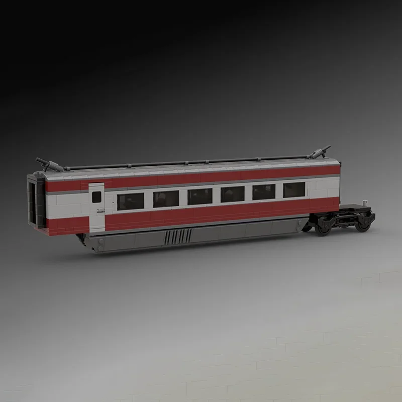 Moc Building Blocks Thalys PBKA High Speed Train Technology Modular Bricks Model  Gifts Christmas Toys DIY Sets Assembly