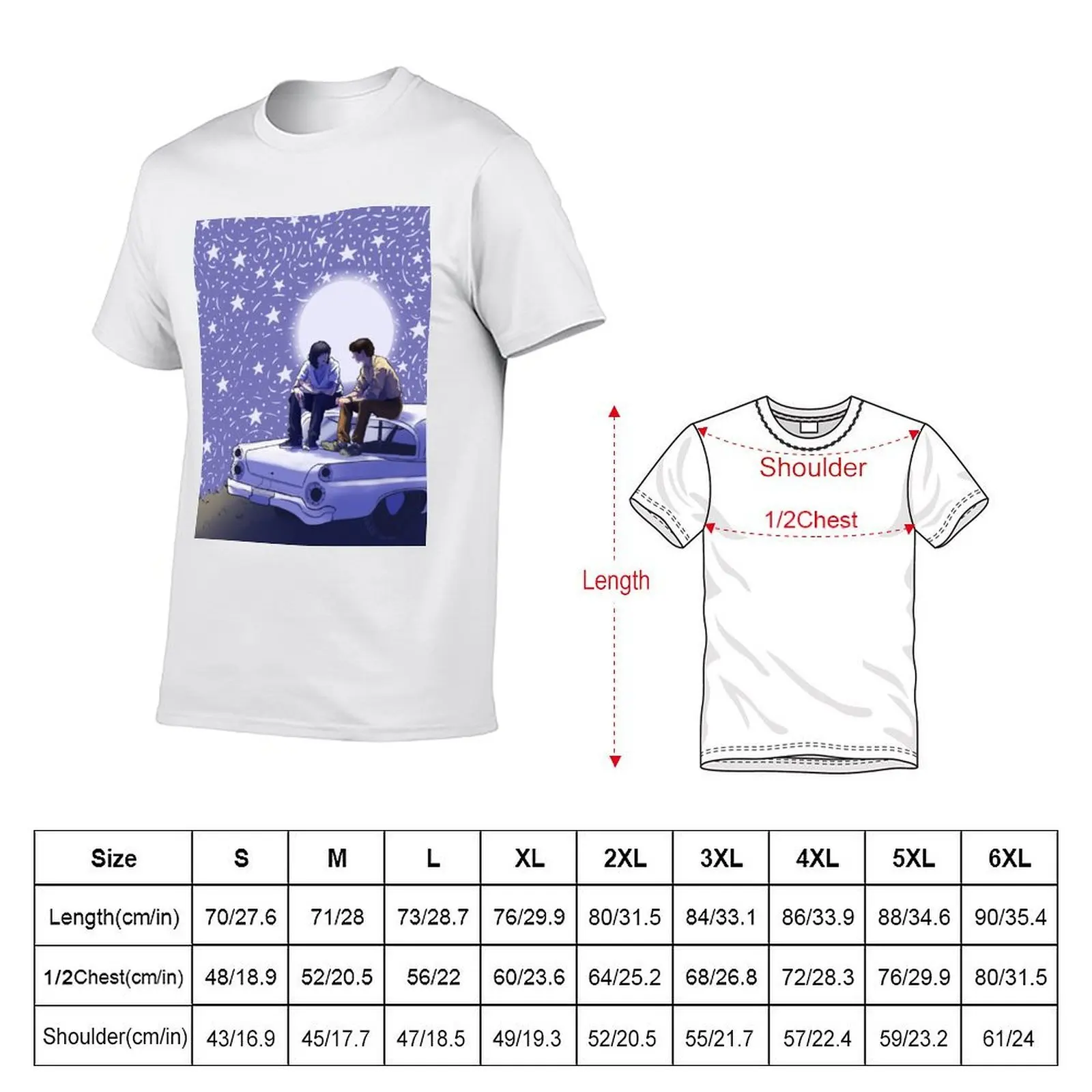 byler night sky star T-Shirt funny t shirts dark humor graphic t shirts for man T-Shirt