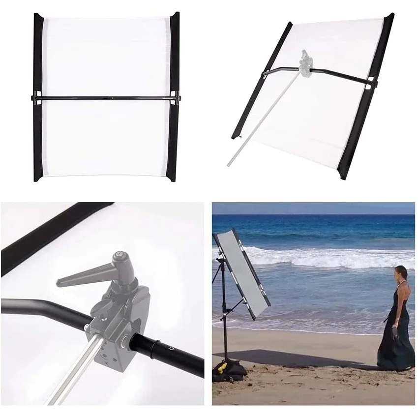 Selens Outdoor Reflector 7-в-1 Светоотражающий экран с диффузией света и сумкой для хранения в алюминиевой рамке для фотостудии