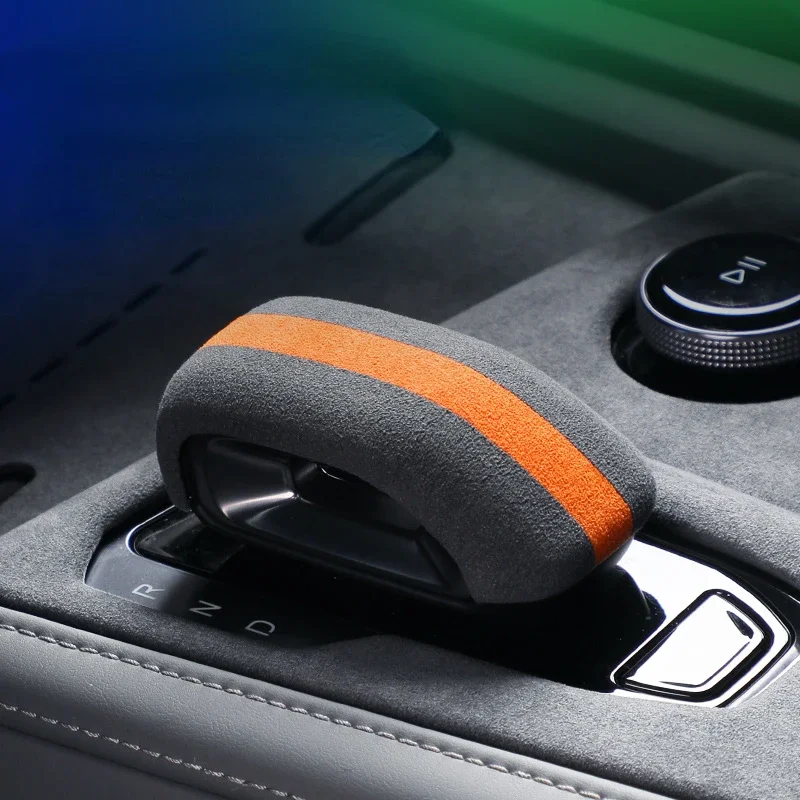 Suitable for ZEEKR 001 2024 2025 Dedicated Suede Gear Shift Protective Cover  Interior Non-destructive Modification