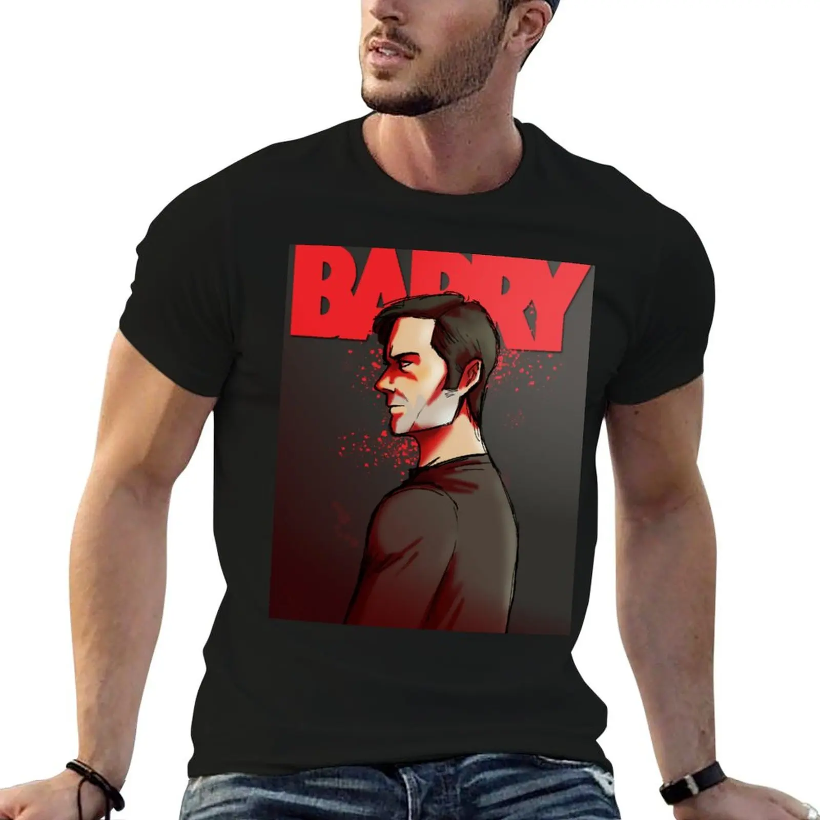 

Barry T-Shirt cotton t shirt pack graphic t shirts for man cotton tshirt 100% T-shirt
