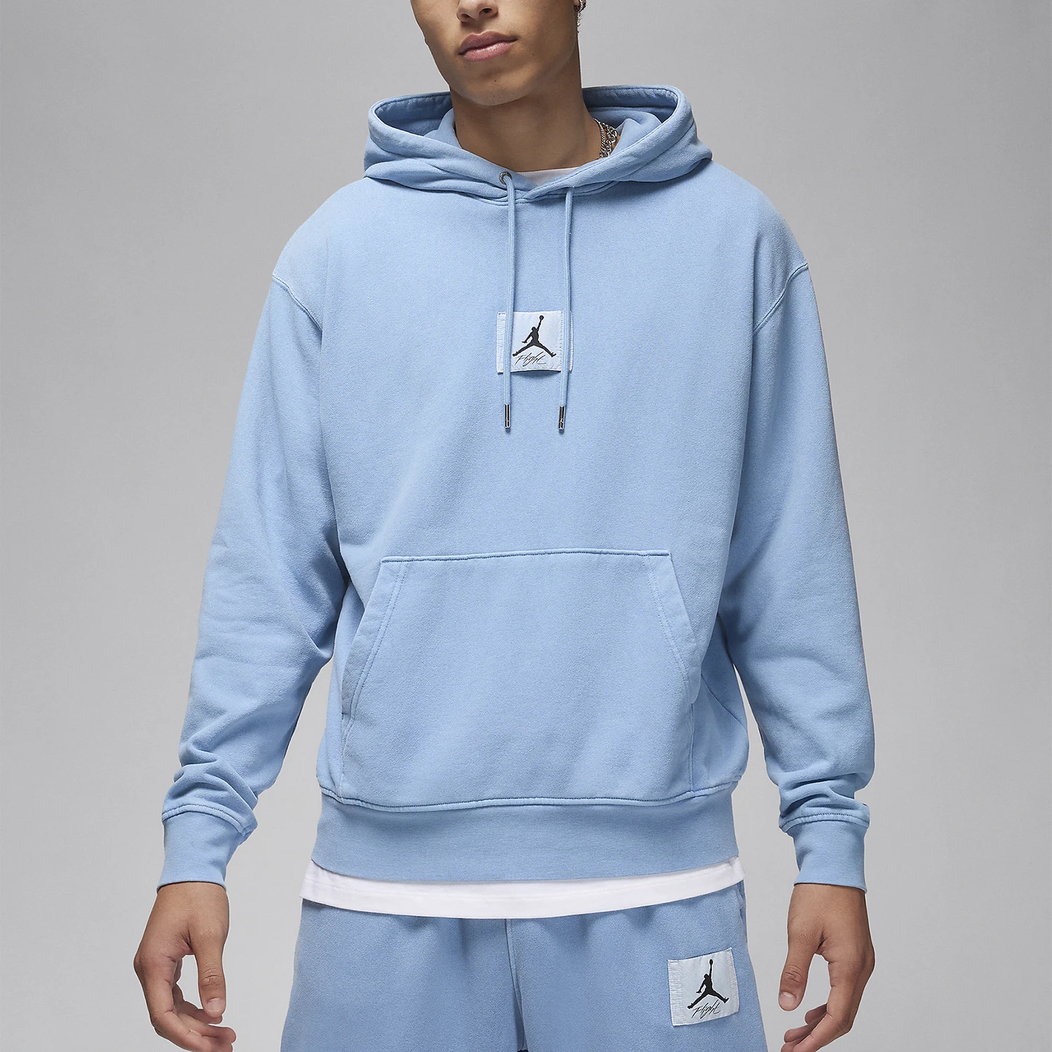 سويت شيرت Nike JORDAN الأصلي للرجال ذو القلنسوة FB7291-436 #1