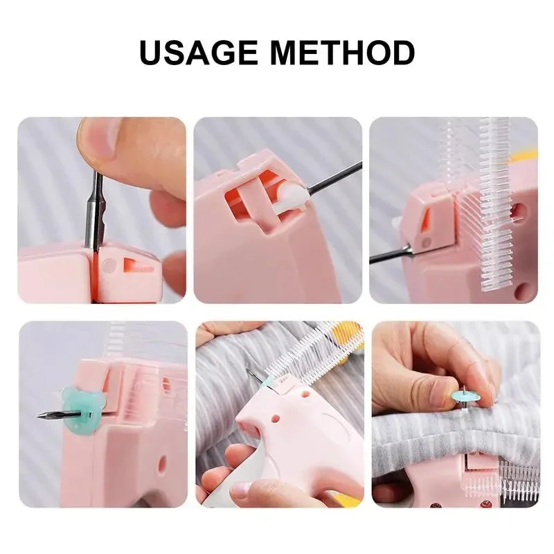 Speedy Clothing Fixer Stitching Clothing Fixer Portable Speedy Clothing Fixer Sewing Tool Mini Sewing Clothing Handheld Tools