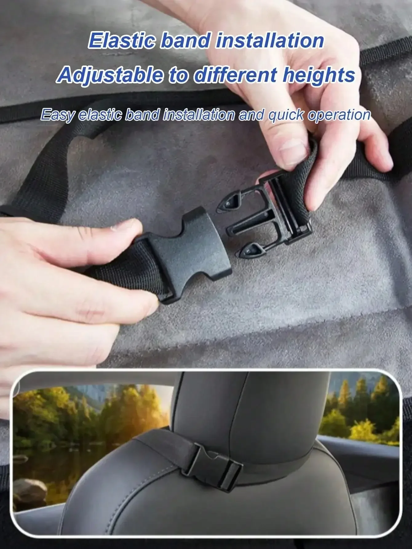 Faltbare Erweiterungsmatratze 1 Stück Autobett-Verlängerung Ideal für Camping, Roadtrips & Übernachtungsreisen Faltbare Erweiterungsmatratze. – Detail 5