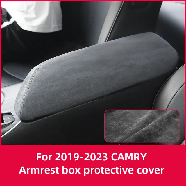 Pokrowiec ochronny na podłokietnik centralnego sterowania do Toyoty Camry XV70 2024 2023 2022 2021 2020 2019 2018 Akcesoria Skórzana podkładka