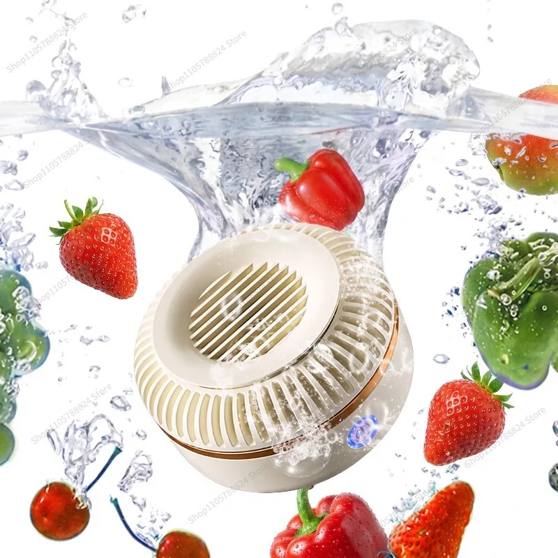 For Fruit and Vegetable Purification Machine Household Vegetable Washing Sterilization and Residue Removal Portable