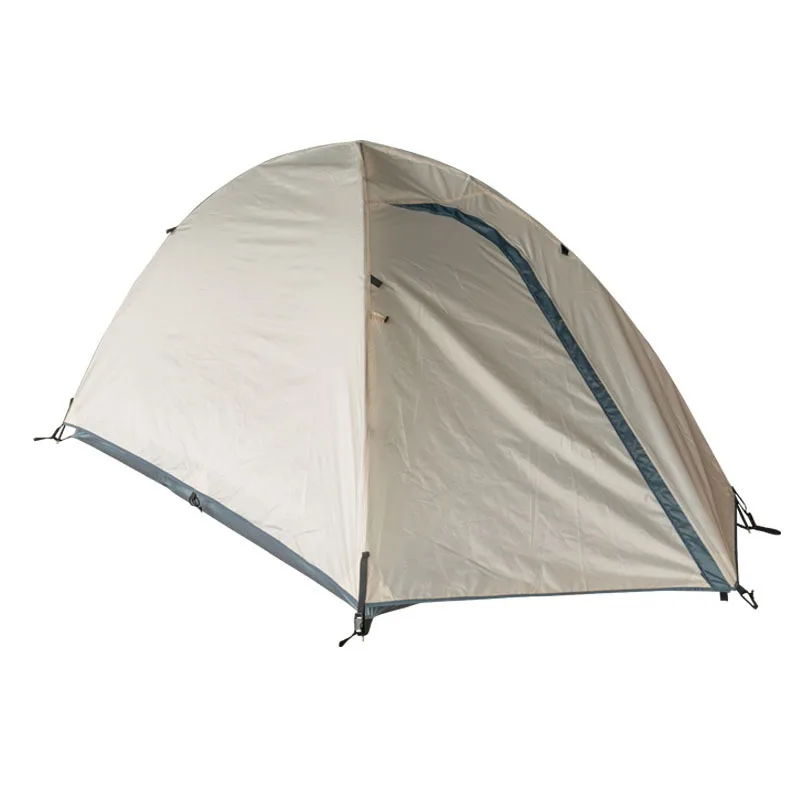 Custom Portable Polyester Double Layer Outdoor Tent Hiking Camping Picnic Double Straight Support Tent