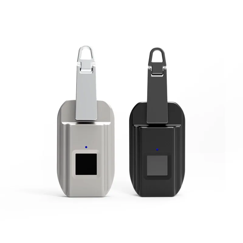 FIPILOCK Rechargeable Fingerprint Lock Embedded Anti-theft Zipper Lock Customizable for Bag Luggage Accessories