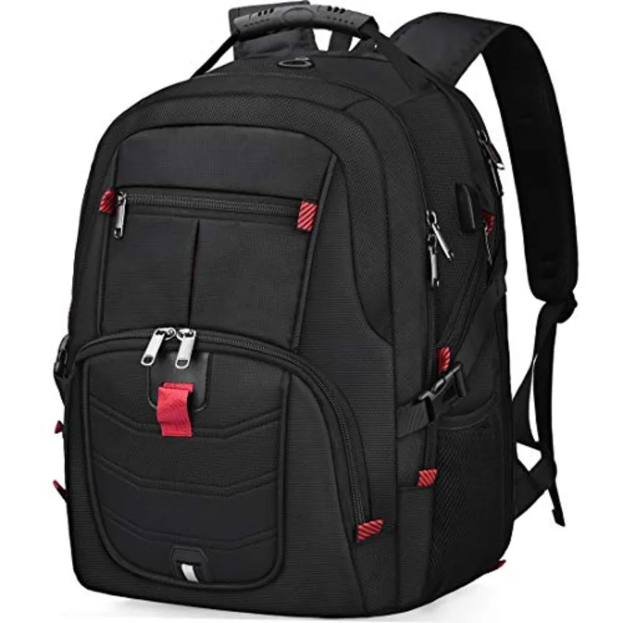 

Laptop Backpack Waterproof Extra Large TSA Travel Backpack Anti Theft College Business Mens Backpacks with USB Charging Port Ga