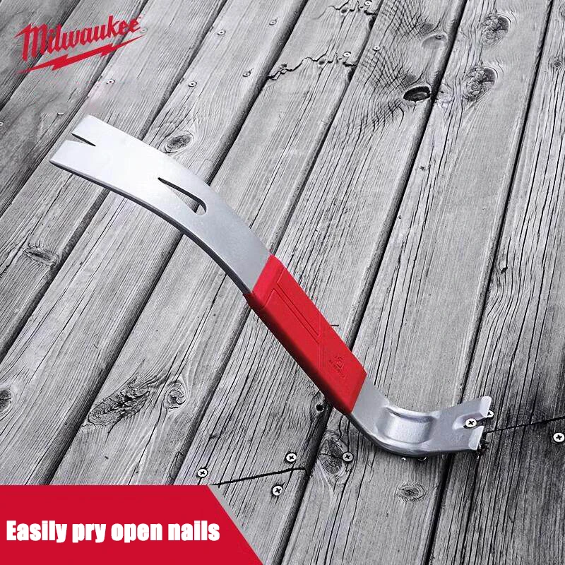 Milwaukee 12-Zoll-Nagelhebel, Hochleistungs-Nagelentferner, vibrationsdämpfender Griff, Industriequalität Hebelwerkzeug 4932478253/48-22-8034 – Detail 3