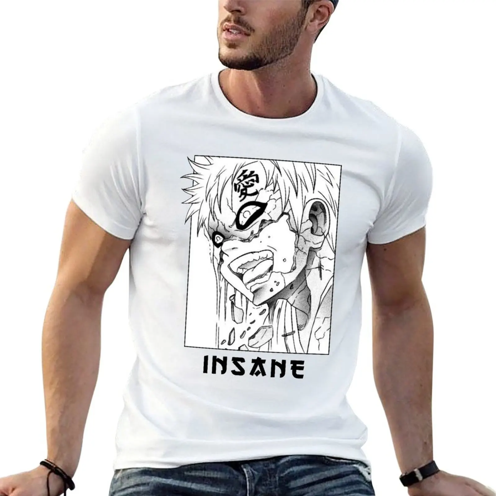 

INSANE T-Shirt t shirt man plain man t shirts high quality luxury brand T-Shirt