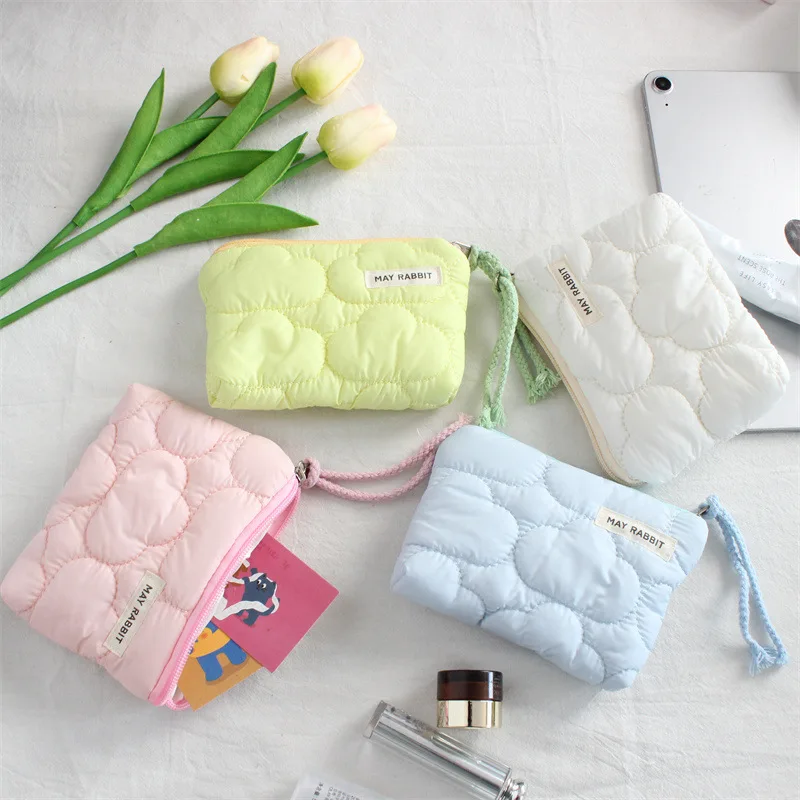 محفظة صغيرة للعملات المعدنية، وحقيبة بطاقات الهوية المحمولة البسيطة، وحقيبة تخزين حلوة، وحقيبة أحمر الشفاه والمكياج، وحقيبة نسائية شهرية #4