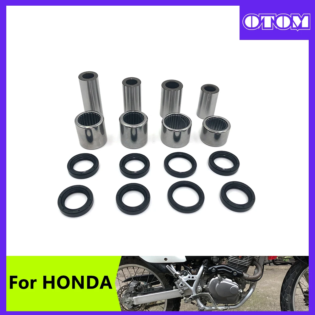 Motorcycle Triangle Lever Linkage ARM Oil Seal Bearing Bushing Shock Absorber For HONDA CRF230F 2009 CRF230L 2008-2009 Motocross