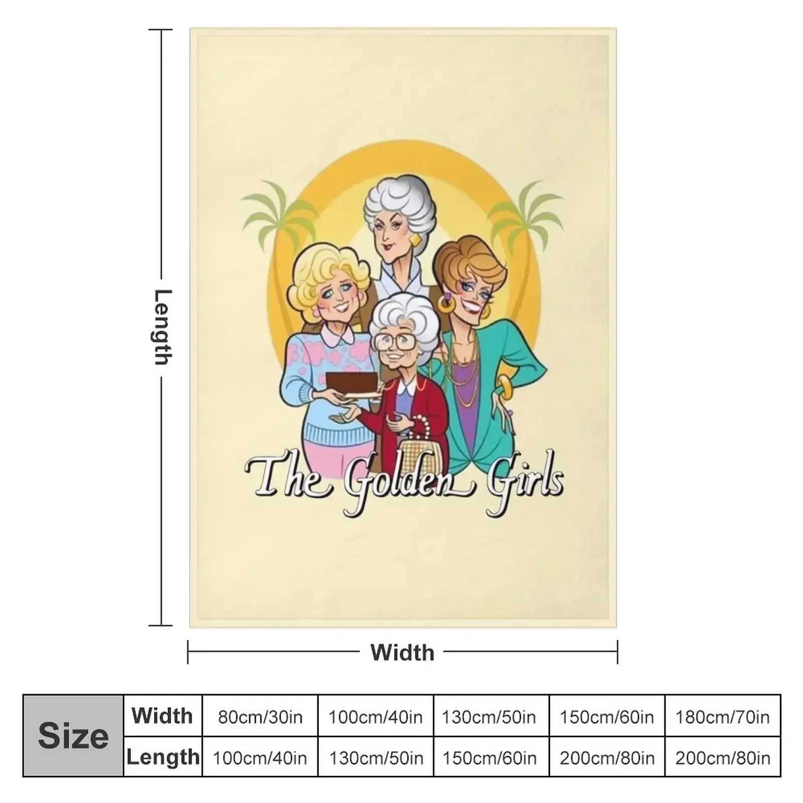 The Golden Girls - Thank you for being a friend Throw Blanket wednesday Sofa Bed Thin Blankets