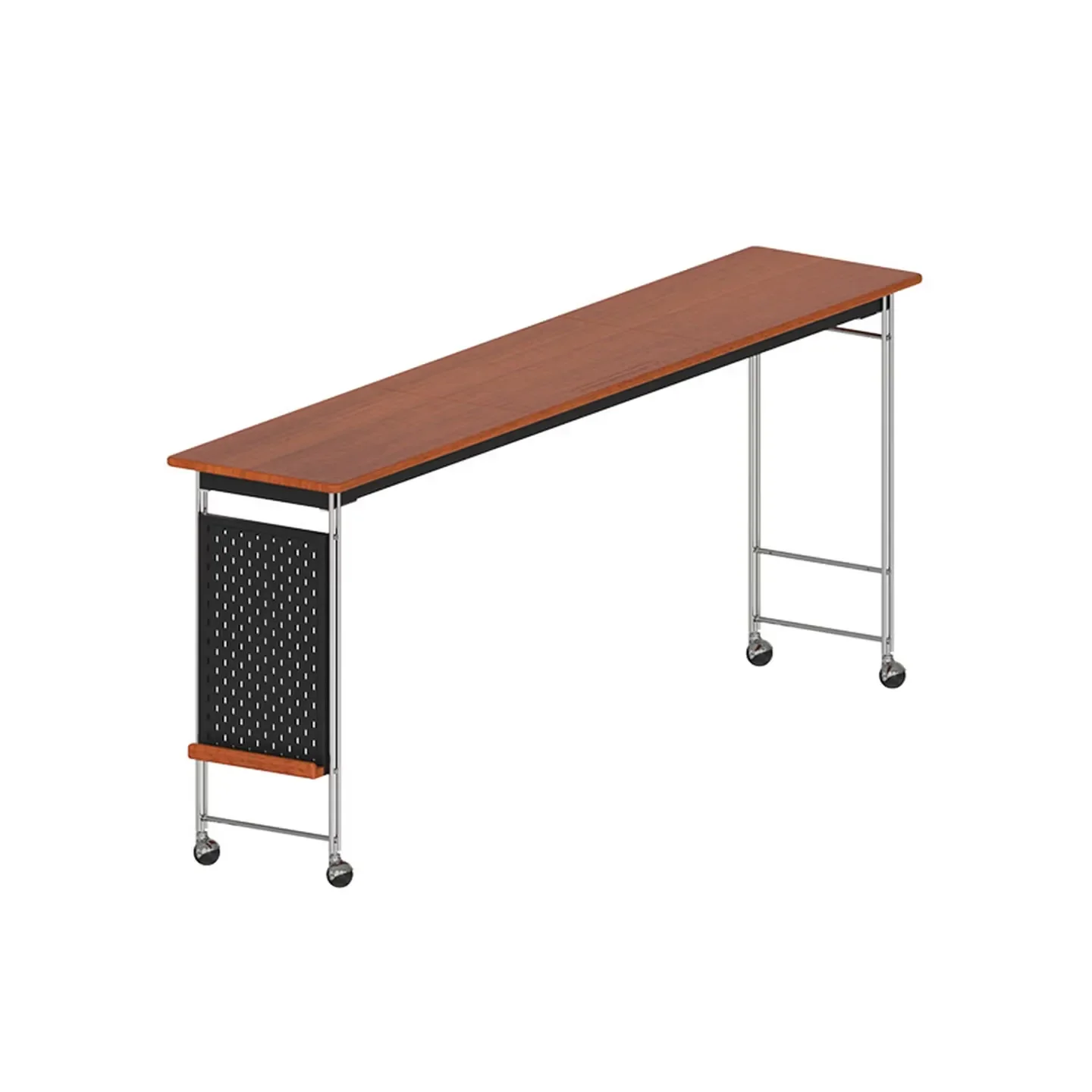 

Solid wood bed desk bedroom removable end of bed long table home cross bed lazy computer table