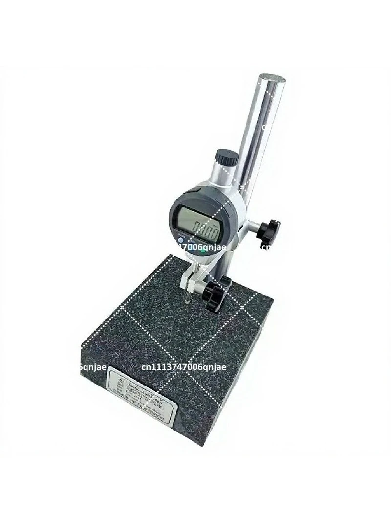 Precision Granite Measuring Stand 150x100x50mm Base with 8mm Holder and 250mm Support Rod for Dial Indicators