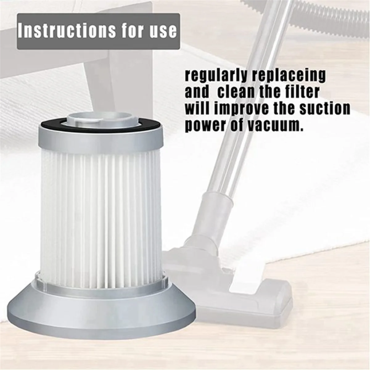 A97G Vervanging Filter voor Zakloze Bus Stofzuiger 2156 2156A 2156E 1665 16652 1665 W Deel 1613056