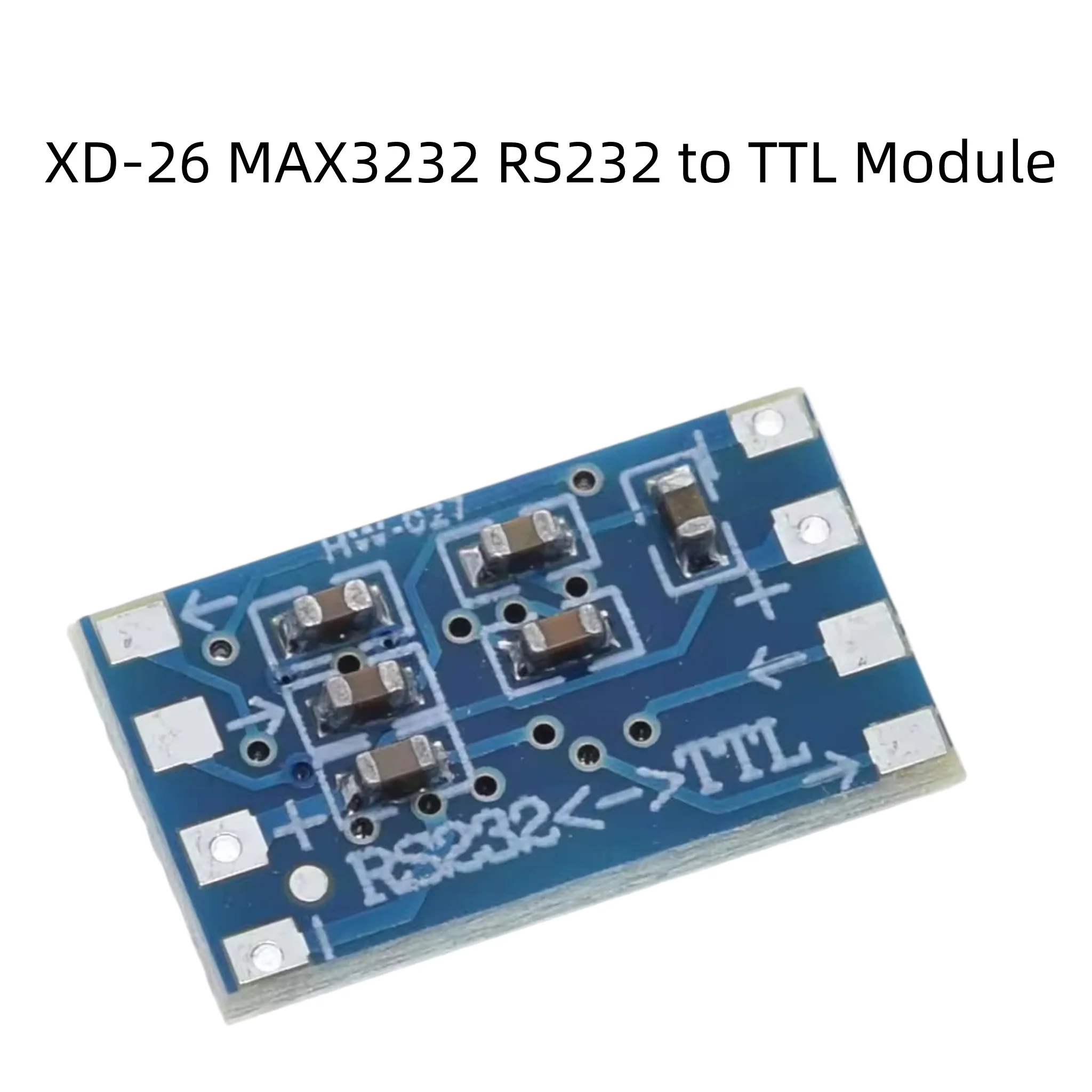 XD-26 Mini MAX3232 RS232 to TTL Level Converter Module Serial Port Transceiver Board for Microcontroller