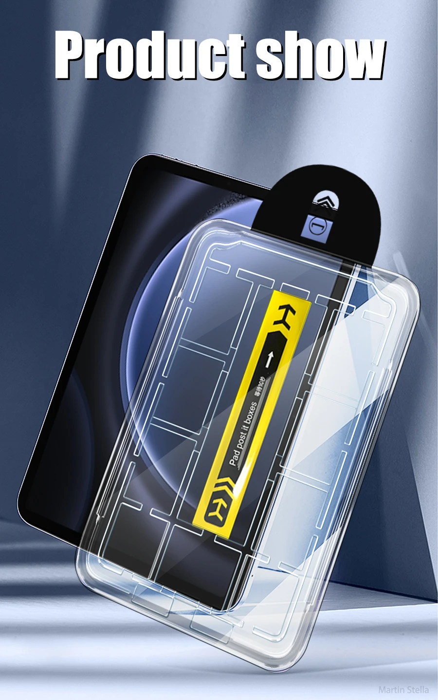 Gehärteter Glas-Displayschutz für Samsung Galaxy Tab S7 S9 Fe Plus S8 Ultra Tab S6 Lite A8 A11 Plus A9 Folie Einfache Installation – Detail 12