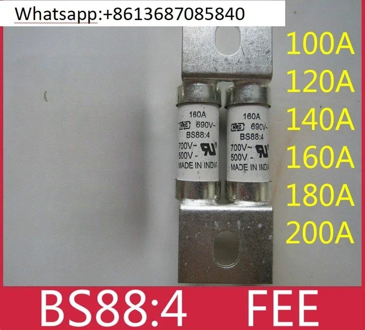 

BS88:4 Fuse 120FEE 140EET 160FEE 180FEE 200FEE 100FEE