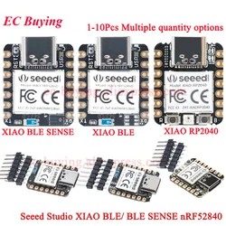 1Pc-10Pcs Seeed Studio XIAO BLE SENSE Seeeduino XIAO RP2040 nRF52840 Bluetooth-compa Module For Arduino Nano Arm Microcontroller