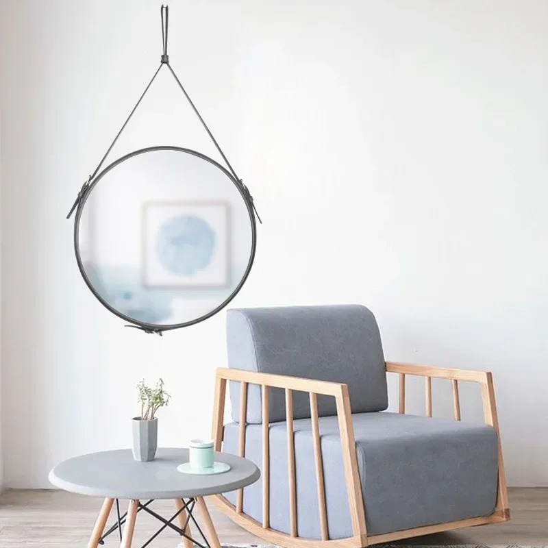 Funky House Items Mirror Nursery Ornaments Nordic Infinity Makeup Barber Mirror Hotel Show Specchio Da Parete Decoracion Pared